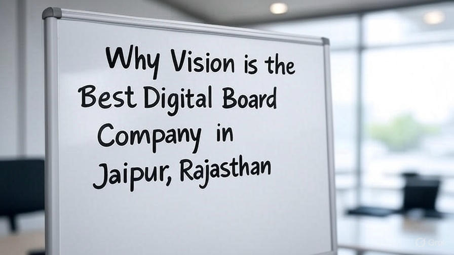 Why Vision is the Best Digital Board Company in Jaipur, Rajasthan